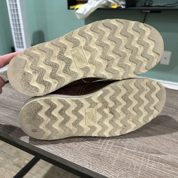 Red Wing Classic 1907 Moc Toe Boot Size 7.5 D Copper Rough and Tough - Picture 7 of 12